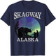 Skagway Alaska - Polar Bear Penguin Souvenir Gift T-Shirt - T-Shirt | Navy