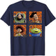 Disney Pixar Toy Story Halloween Buzz Woody Spiderweb Panels T-Shirt - T-Shirt | Navy