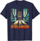 Funny Pitbull Jowls Spooky Halloween Pittie Dog Mom Dog Dad Women T-Shirt - T-Shirt | Navy