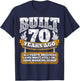 Built 70 Years Ago T-Shirt - T-Shirt | Navy