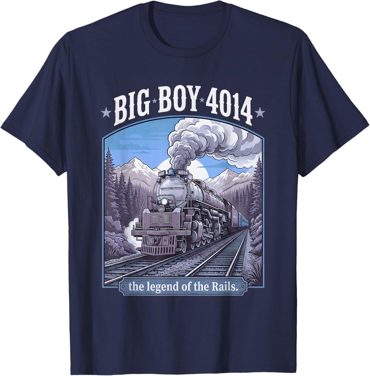 Cleveland Shook Today Legendary Big-Boy 4014 Souvenir T-Shirt - T-Shirt | Navy