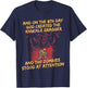Knuckle Dragger Zombies Halloween Military Gift T-Shirt - T-Shirt | Navy