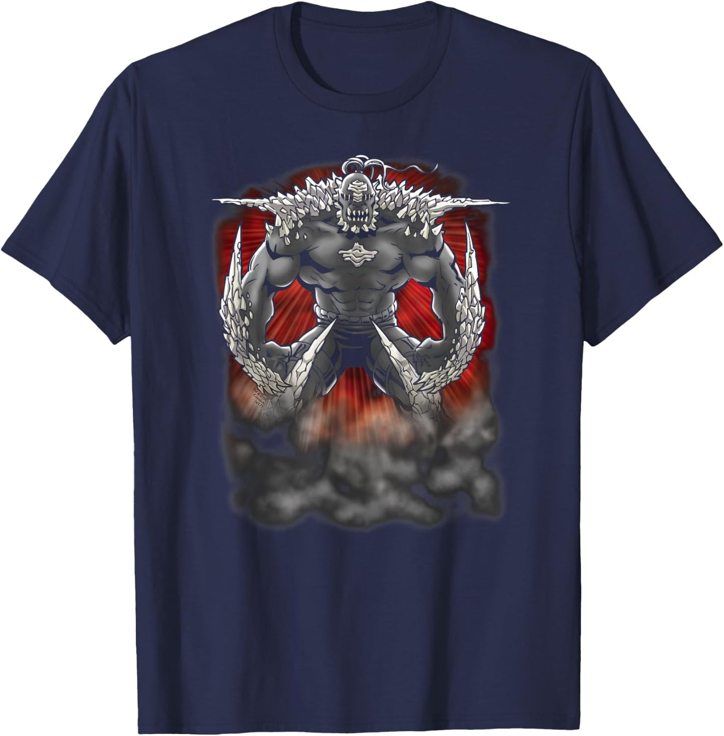 Superman Doomsday Dust T-Shirt - T-Shirt | Navy