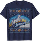 Funny Ugly Hanukkah Sweater Shirt Unicorn Jewnicorn T-Shirt - T-Shirt | Navy