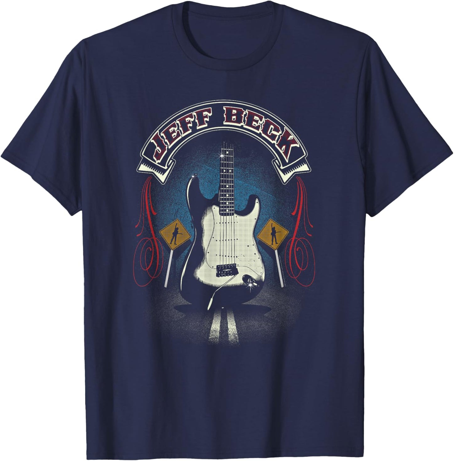 Jeff Beck - Nadia T-Shirt - T-Shirt | Navy