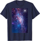 Purple galaxy T-Shirt - T-Shirt | Navy
