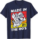Nintendo Super Mario 3 Made in The 80's Retro T-Shirt - T-Shirt | Navy