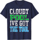 Funny Pool Guy T Shirt - Cloudy Pool - Swimming Pool Expert T-Shirt - T-Shirt | Navy
