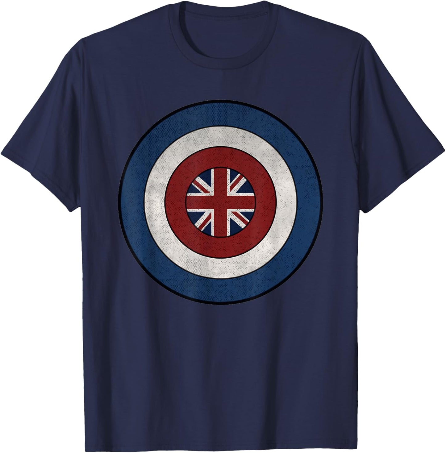 Marvel WHAT IF...? Captain Carter Shield T-Shirt - T-Shirt | Navy