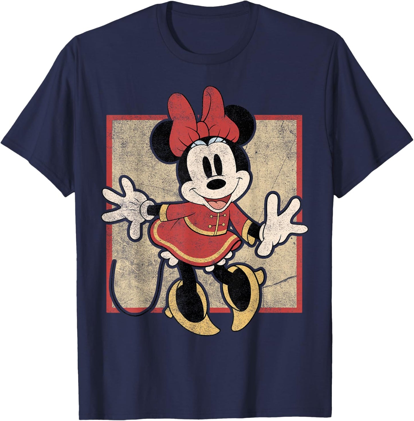 Disney Mickey and Friends Lunar New Year Minnie Vintage T-Shirt - T-Shirt | Navy
