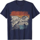 Retro Turtle T-Shirt - T-Shirt | Navy