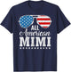 All American Mimi Matching Family Patriotic 4th of July T-Shirt - T-Shirt | Navy