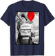 Disney Pixar Up Carl & Russell Vintage Retro Trumpet Picture T-Shirt - T-Shirt | Navy