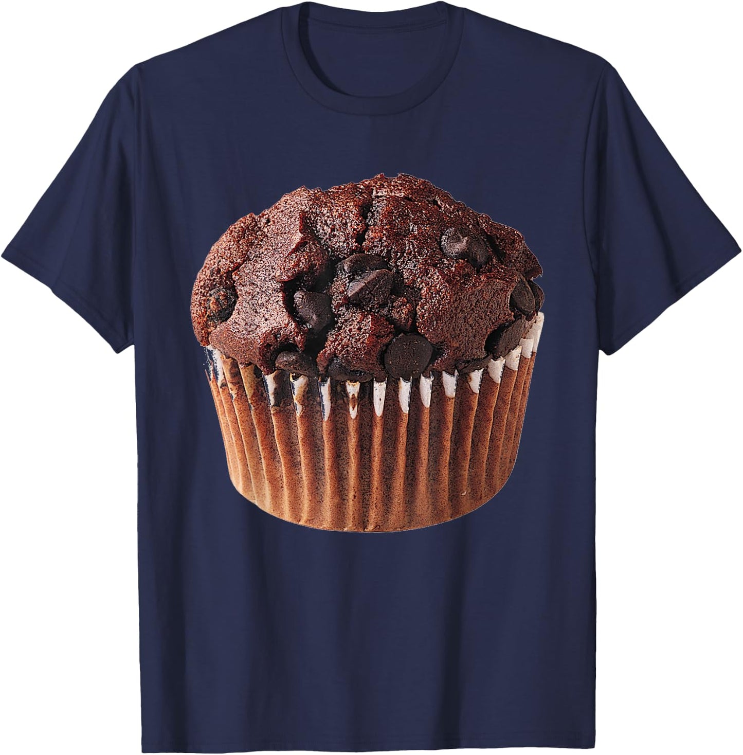 Chocolate Muffin Halloween Costume Shirt T-Shirt - T-Shirt | Navy
