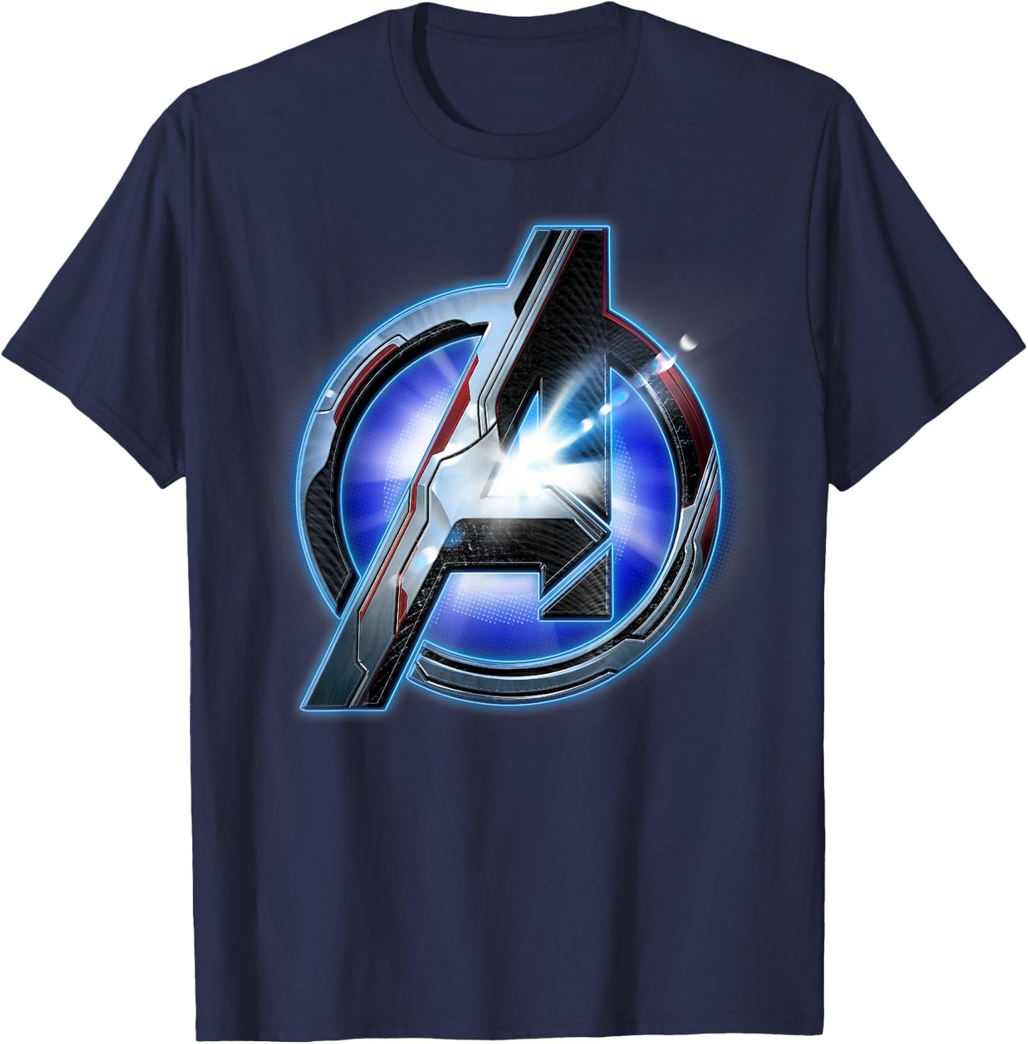 Marvel Avengers Endgame Tech Logo Graphic T-Shirt - T-Shirt | Navy