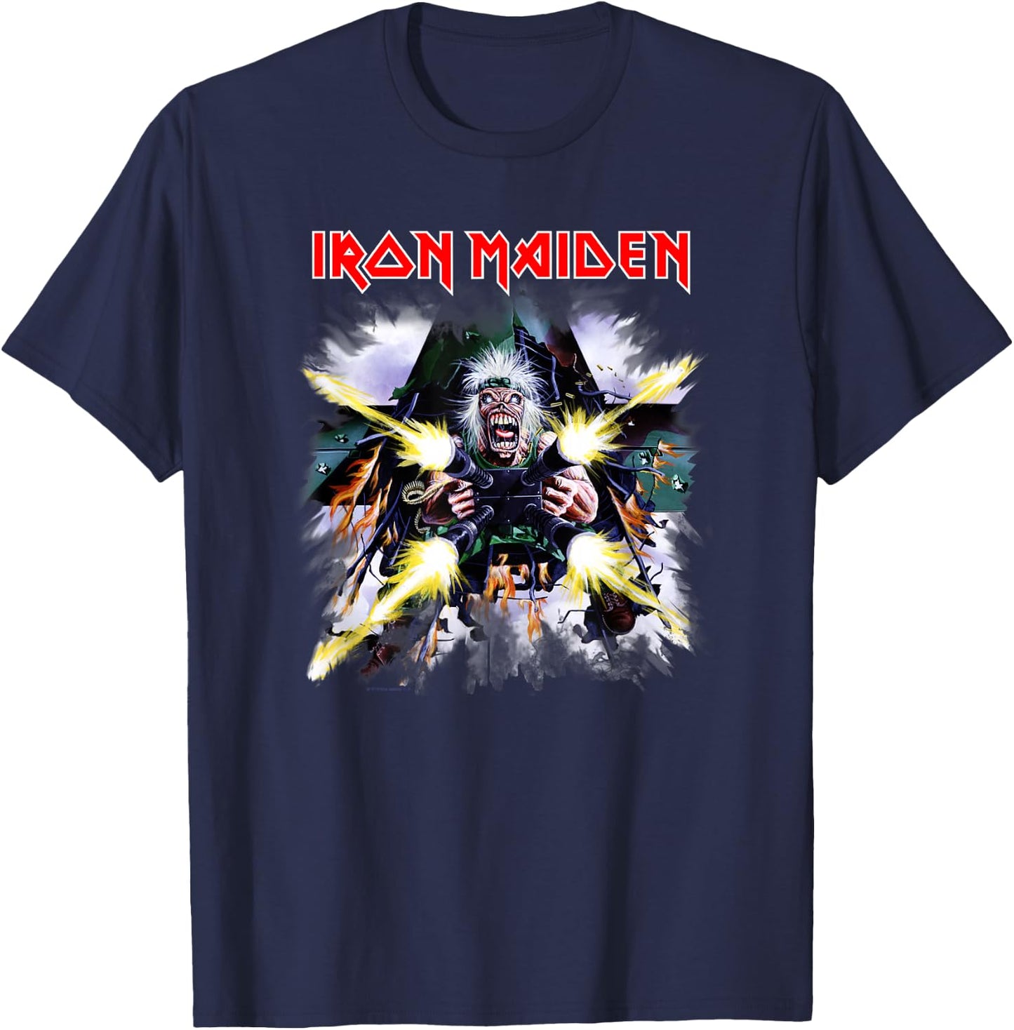 Iron Maiden - Tail Gunner T-Shirt - T-Shirt | Navy