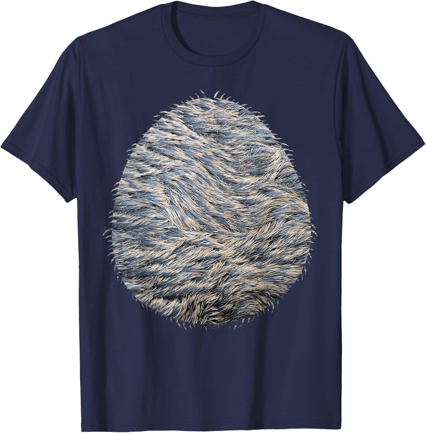 Halloween Wolf Costume Belly Shirt T-Shirt - T-Shirt | Navy