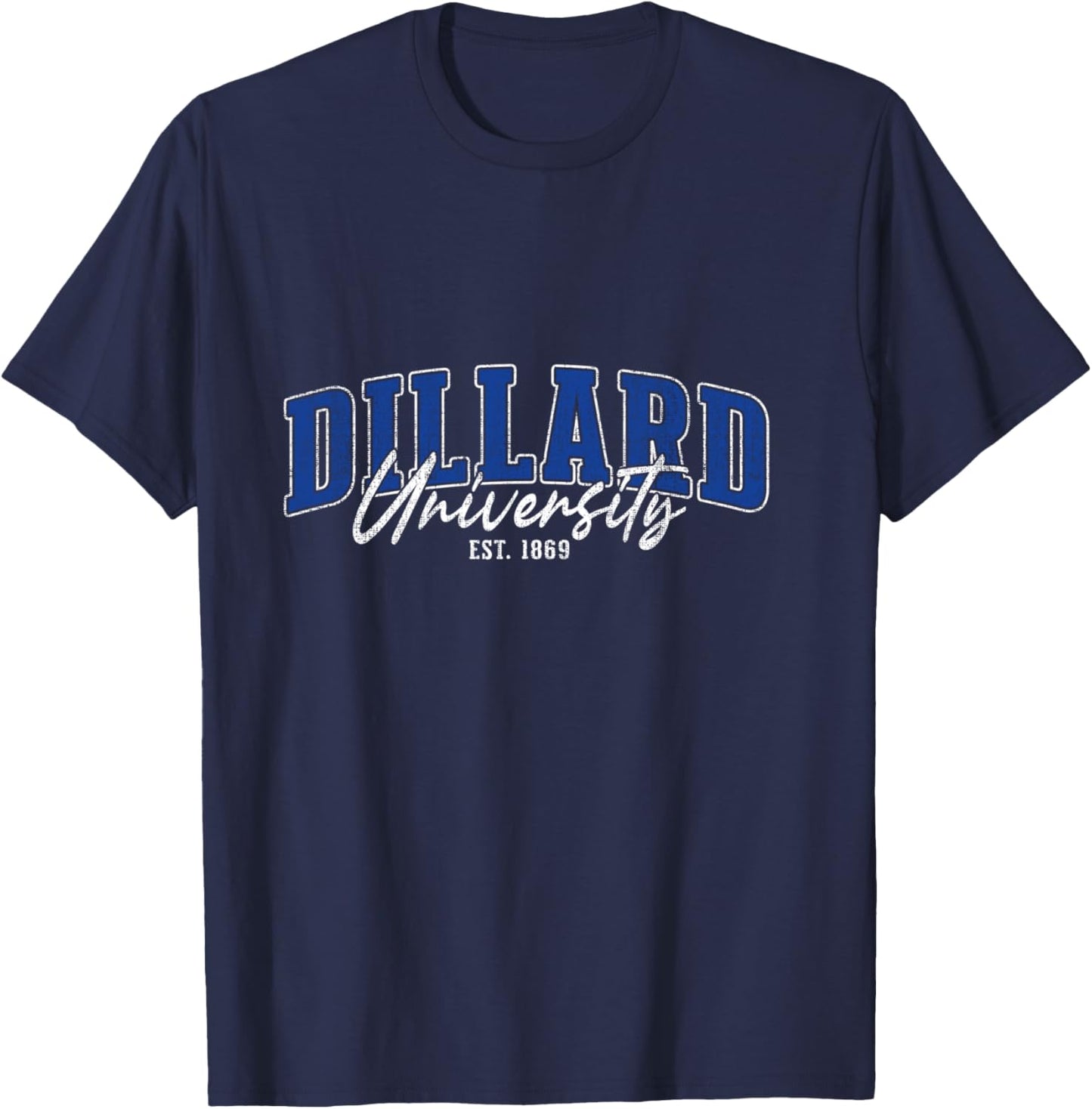 Dillard Institute of Technology Arch Retro Women T-Shirt - T-Shirt | Navy