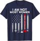Nephrology Nurse Women USA Flag Dialysis Nursing RN T-Shirt - T-Shirt | Navy
