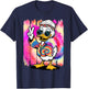 Peace Sign Tie Dye Duck T-Shirt - T-Shirt | Navy