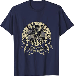 The Plague Doctor T-Shirt - T-Shirt | Navy