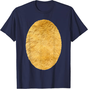 Lion Halloween Costume-Wizard of OZ Cowardly Lion Costume T-Shirt - T-Shirt | Navy
