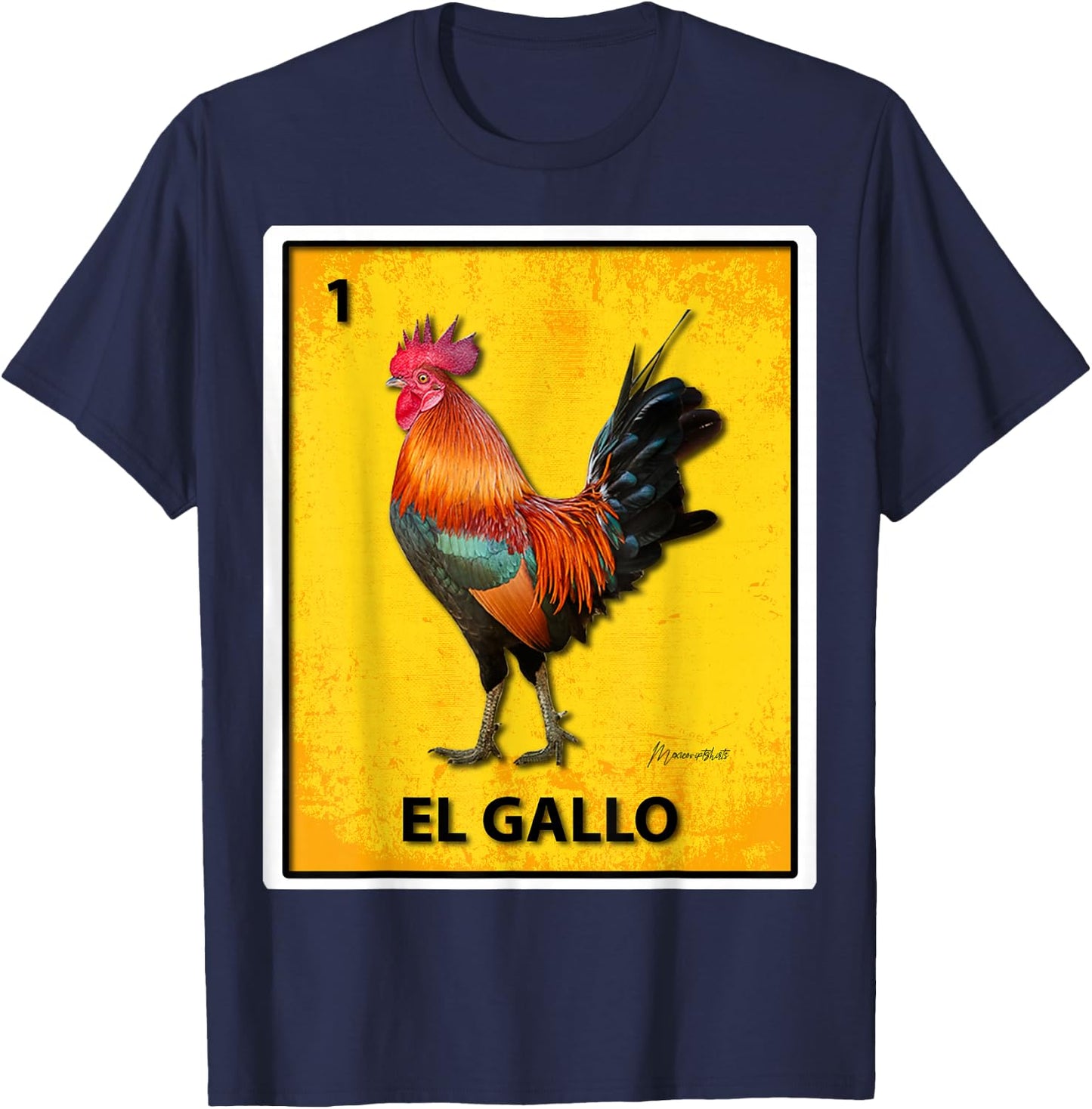 El Gallo Colorado T-Shirt - T-Shirt | Navy