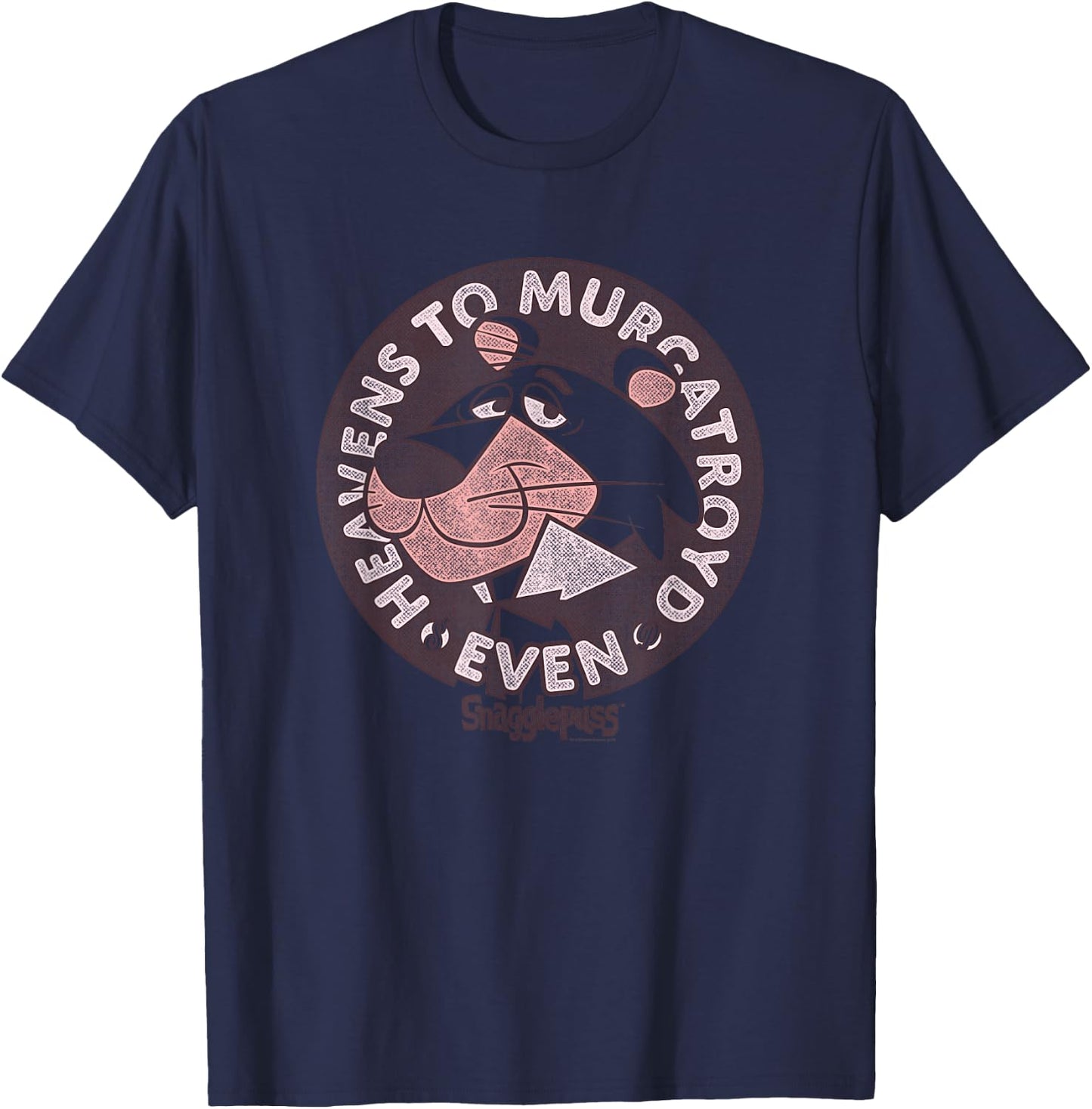Snagglepuss Heavens to Murgatroyd T-Shirt - T-Shirt | Navy