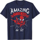 Marvel The Amazing Spider-Man Grunge Graphic T-Shirt - T-Shirt | Navy