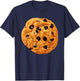 Chocolate Chip Cookie Costume Shirt Last Minute Lazy Party T-Shirt - T-Shirt | Navy