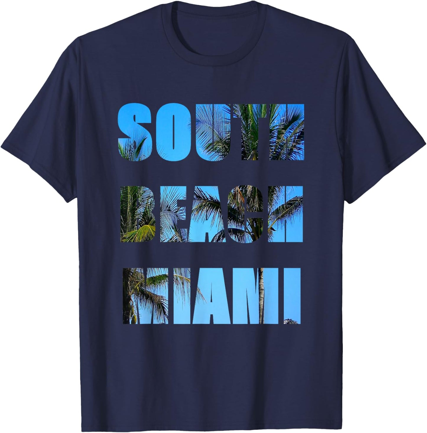 South Beach Miami T-Shirt - T-Shirt | Navy