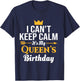 husband wife birthday shirt - Its My Queen's Birthday T-Shirt - T-Shirt | Navy
