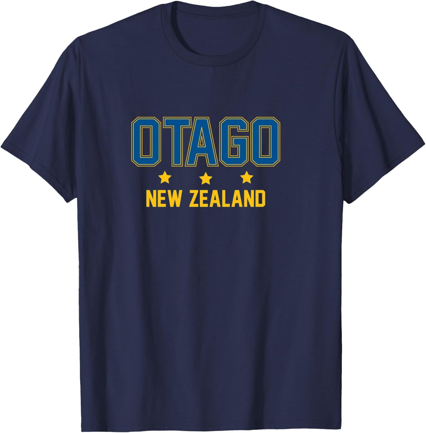 Otago New Zealand university style T-Shirt - T-Shirt | Navy