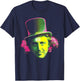 Willy Wonka Face T-Shirt - T-Shirt | Navy