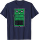 Funny Sour Note Blame Shifter Effect Pedal T-Shirt - T-Shirt | Navy