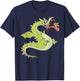 Cuphead Distressed Grim Matchstick T-Shirt - T-Shirt | Navy