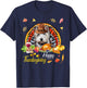 Happy Thanksgiving day Westie Dog Funny Dog Mom gifts T-Shirt - T-Shirt | Navy