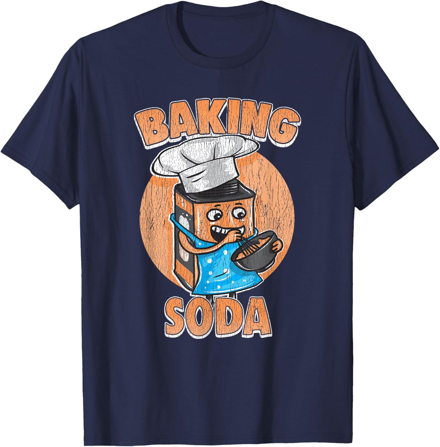 Funny Pun Baking Soda Gift T-Shirt - T-Shirt | Navy