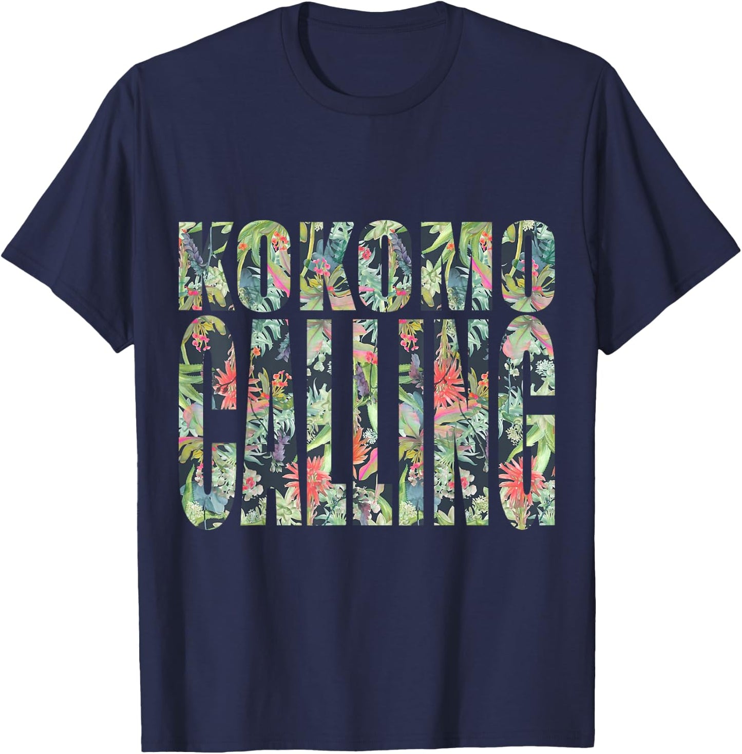 Kokomo shirts - Kokomo t shirt - Caribbean holiday t shirt T-Shirt - T-Shirt | Navy