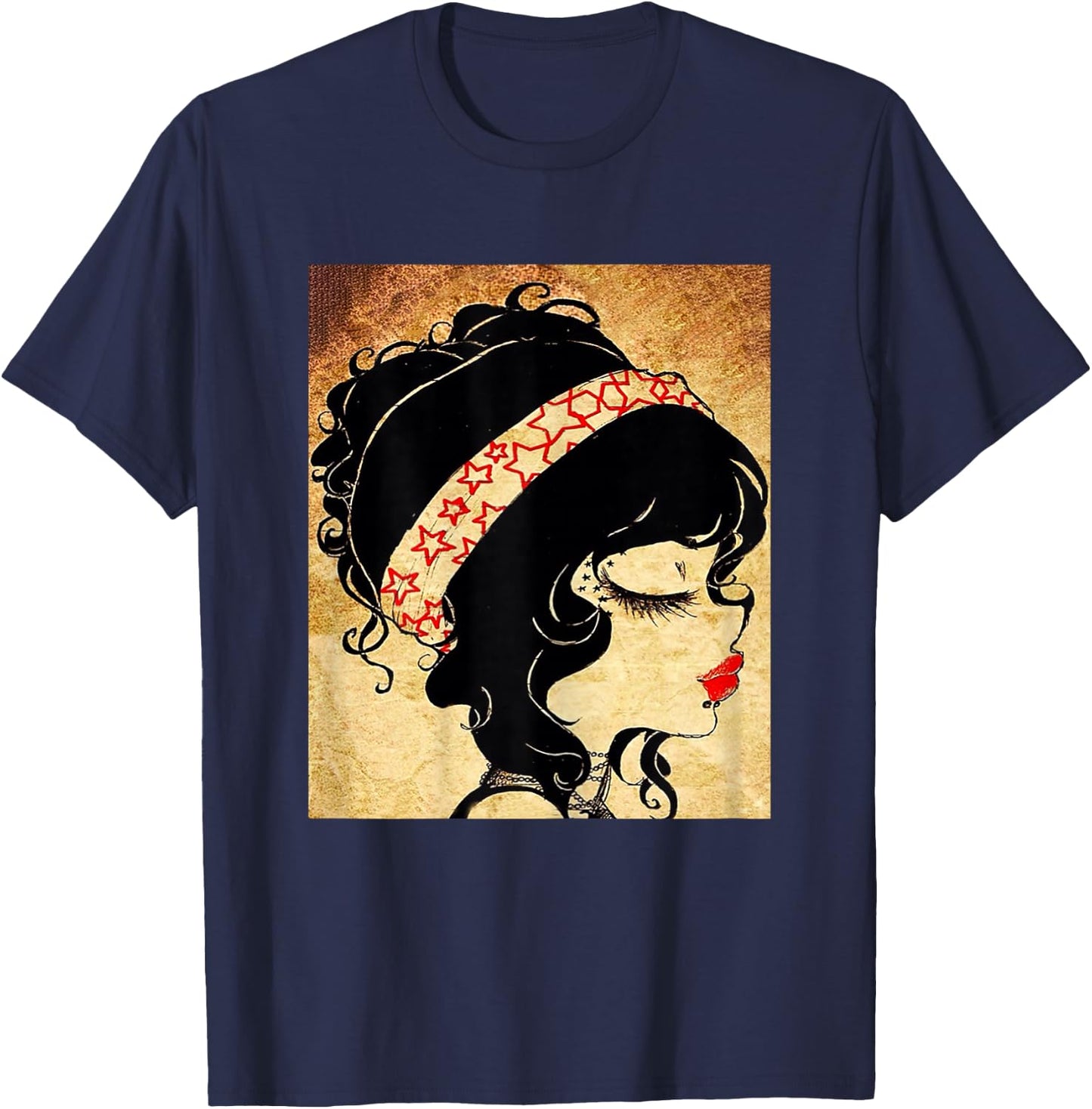 Retro Rockabilly Thrifters T-Shirt - T-Shirt | Navy