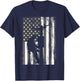 American Lineman Flag T-Shirt - T-Shirt | Navy