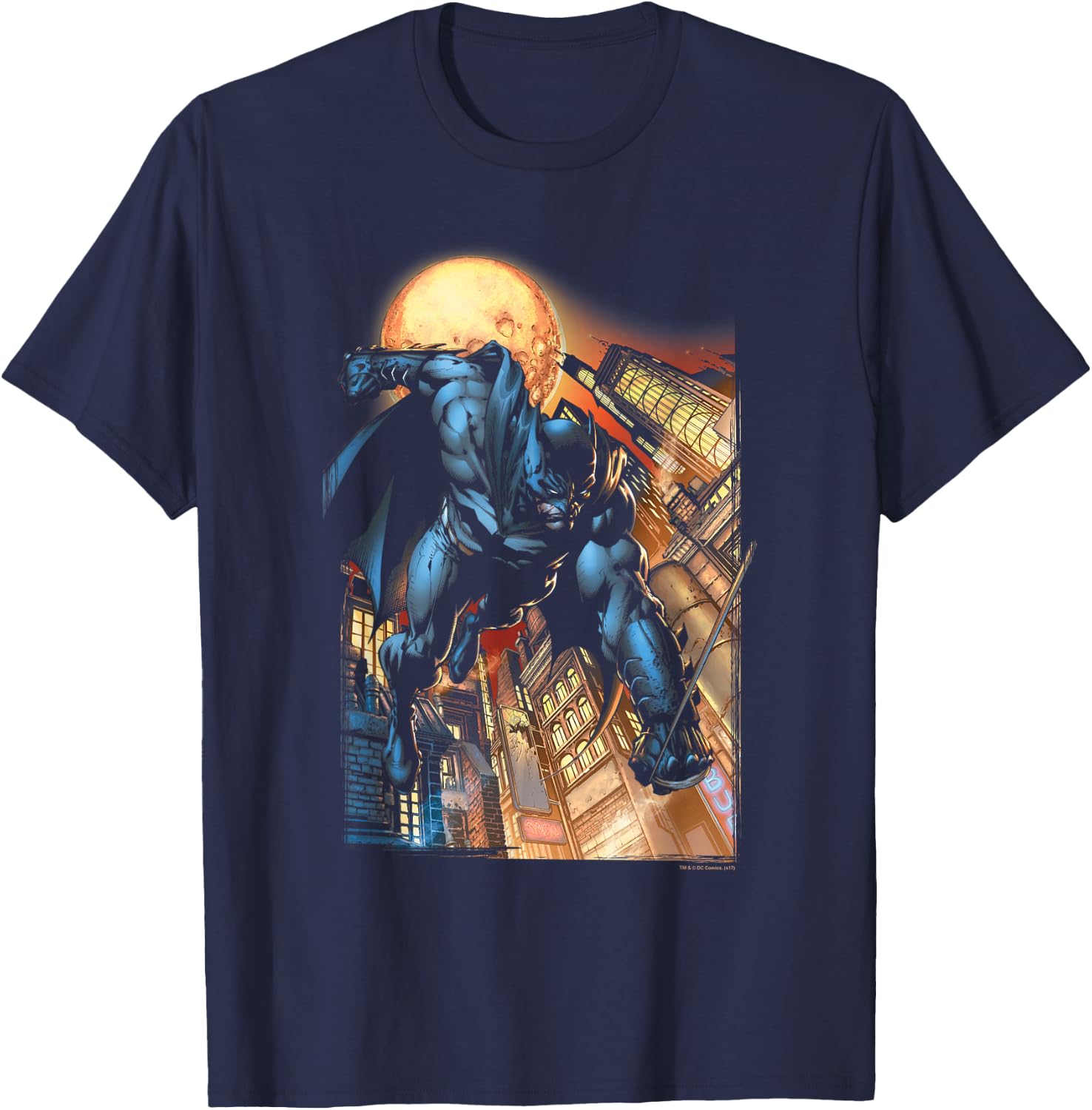 Batman The Dark Knight #1 T Shirt T-Shirt - T-Shirt | Navy