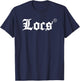Locs Sunglasses Official Clothing Brand T-Shirt - T-Shirt | Navy