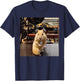 Funny Hamster Selfie Hamster Gym Meme Deadlift Training T-Shirt - T-Shirt | Navy
