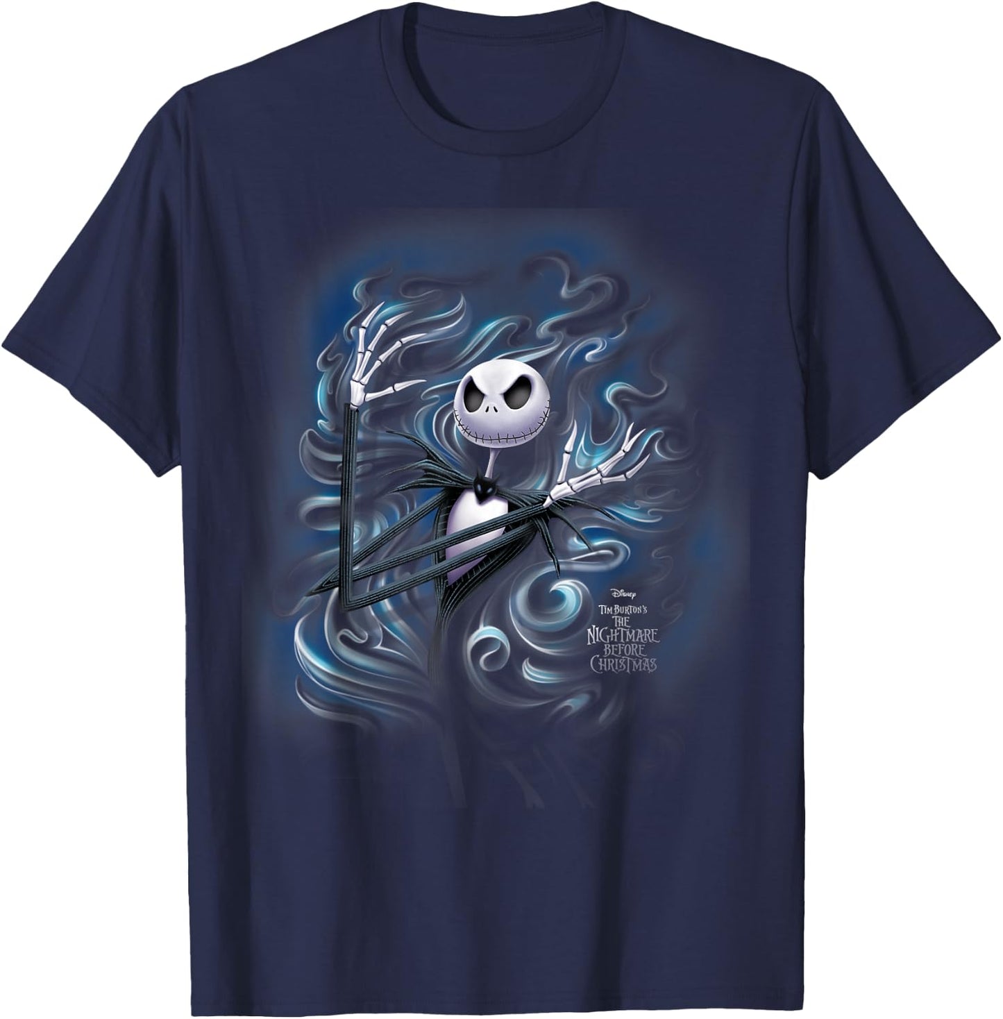 Disney - Nightmare Before Christmas Jack Fog T-Shirt - T-Shirt | Navy