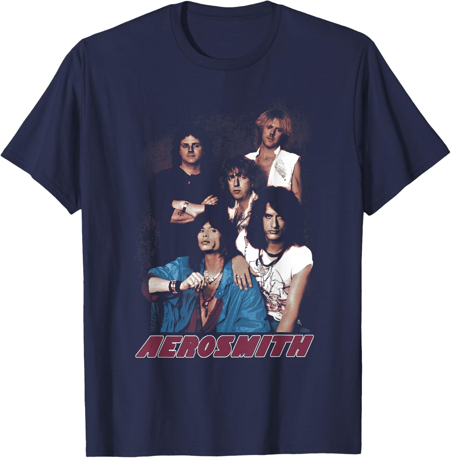Aerosmith - Portrait T-Shirt - T-Shirt | Navy