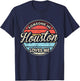 Someone In Houston Loves Me City US USA T-Shirt - T-Shirt | Navy