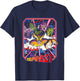 Atari Tempest Neon Cover Art Retro 80's Video Game T-Shirt - T-Shirt | Navy