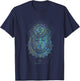 Buddha Sacred Geometry Sacred Geometry Om T-Shirt - T-Shirt | Navy