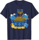 Jewish Cats Ramen Kitten Anime Hanukkah Pajamas Chanukah T-Shirt - T-Shirt | Navy